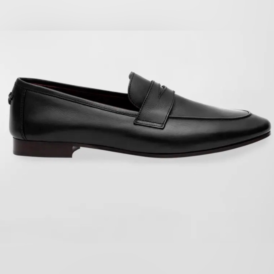 Bougeotte Flaneur Black Loafers Eu 42 (Men 9 / Women 11) New $810 Italy